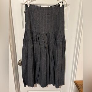 Zara Charcoal A-Line Skirt